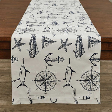 Captain's Quarters Table Runner 54